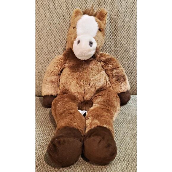 Build-A-Bear BAB Build A Bear Workshop 18 Inch Brown Horse For Emily - Picture 2 of 11